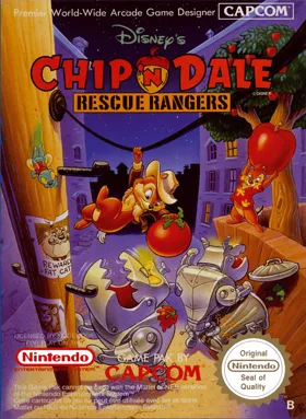 Chip 'n Dale - Rescue Rangers (Europe) (Beta) box cover front